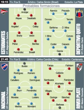 <b>River viaja a Uruguay, Estudiantes, en casa</b> <b>River viaja a Uruguay, Estudiantes, en casa</b>