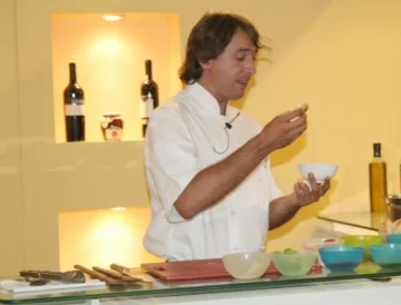 Un menú con acento vasco Un menú con acento vasco