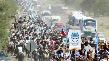 Comenzó la XX Cabalgata de la Fe a la Difunta Correa Comenzó la XX Cabalgata de la Fe a la Difunta Correa