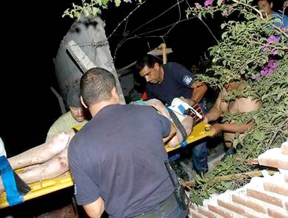 Cinco heridos por un incendio a causa de una pérdida de gas Cinco heridos por un incendio a causa de una pérdida de gas