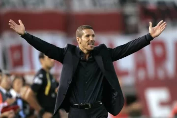 Diego Simeone está más cerca de San Lorenzo Diego Simeone está más cerca de San Lorenzo