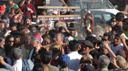 Más de 80 mil personas presentes en San Expedito Más de 80 mil personas presentes en San Expedito