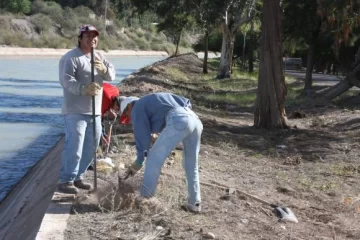 Empezaron los arreglos en El Pinar Empezaron los arreglos en El Pinar