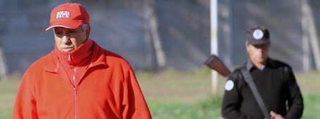 El Rojo practicó con custodia El Rojo practicó con custodia