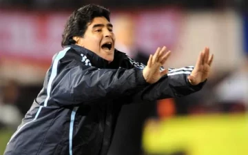 Maradona, de la furia a la paz Maradona, de la furia a la paz