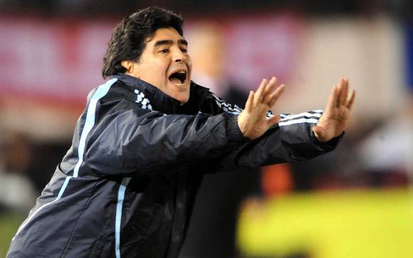 Maradona, de la furia a la paz Maradona, de la furia a la paz