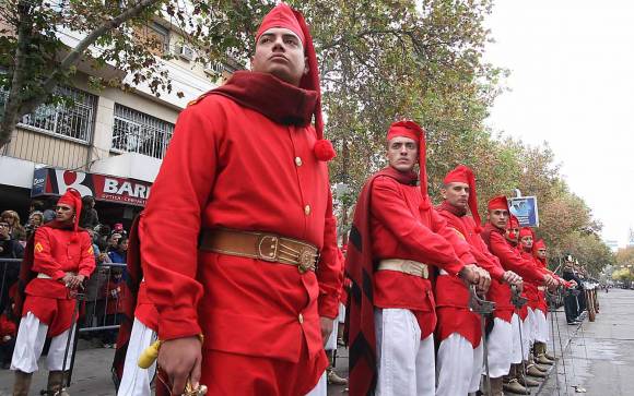 Los Infernales de Güemes, en un homenaje al general Los Infernales de Güemes, en un homenaje al general
