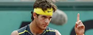 Del Potro apabulló a Robredo y está en semis Del Potro apabulló a Robredo y está en semis