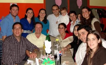 Primer festejo para María Luján Caif Primer festejo para María Luján Caif