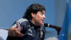 Diego Maradona: “Sé cómo se gana un Mundial” Diego Maradona: “Sé cómo se gana un Mundial”