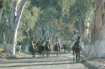 El endurance, en Angaco El endurance, en Angaco