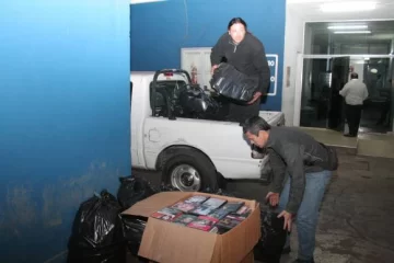 Unos 5.500 discos piratas Unos 5.500 discos piratas