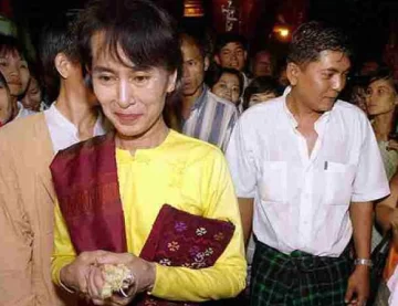 Un cerco para una opositora birmana