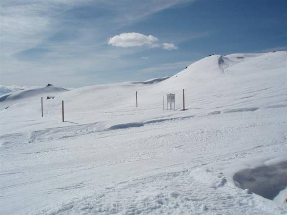 Hay menos nieve y más agua Hay menos nieve y más agua
