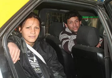 El chofer del remís en el que nació un bebé El chofer del remís en el que nació un bebé