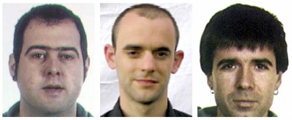 Los tres etarras detenidos en Francia tenían 100 kilos de explosivos Los tres etarras detenidos en Francia tenían 100 kilos de explosivos