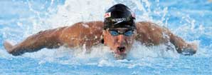 Michael Phelps continúa cosechando éxitos en Italia Michael Phelps continúa cosechando éxitos en Italia