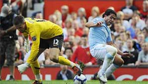 Tevez, silbado, perdió con el City el clásico de Manchester Tevez, silbado, perdió con el City el clásico de Manchester