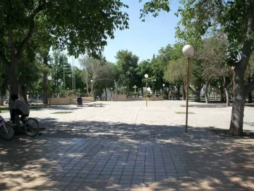 Rawson: la plaza va a tener un estilo colonial Rawson: la plaza va a tener un estilo colonial