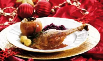 Mesa clásica de diciembre Mesa clásica de diciembre