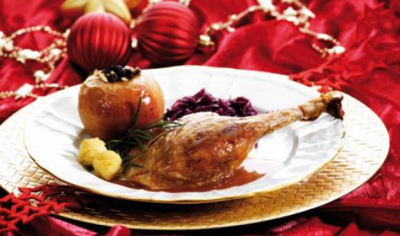 Mesa clásica de diciembre Mesa clásica de diciembre