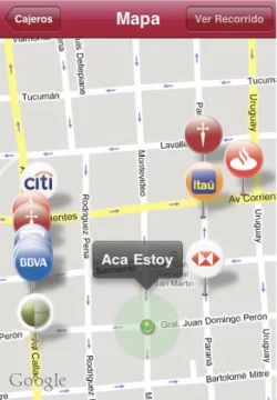 Una aplicación para encontrar cajeros automáticos Banelco con iPhone Una aplicación para encontrar cajeros automáticos Banelco con iPhone