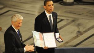 El premio Nobel de la Paz dijo que “la guerra a veces es necesaria” El premio Nobel de la Paz dijo que “la guerra a veces es necesaria”