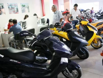 Después de 4 años cayó un 30% la venta de motos Después de 4 años cayó un 30% la venta de motos
