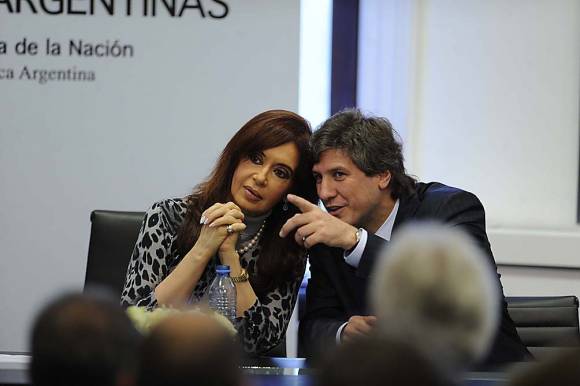 Cristina Fernández y Boudou evaluaron ofensiva legal por el Banco Central Cristina Fernández y Boudou evaluaron ofensiva legal por el Banco Central