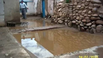 Limpian la ruta 12, pero admitieron que la lluvia la puede cortar Limpian la ruta 12, pero admitieron que la lluvia la puede cortar