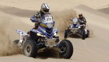 En territorio chileno se corre la quinta etapa del rally En territorio chileno se corre la quinta etapa del rally