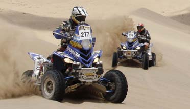 En territorio chileno se corre la quinta etapa del rally En territorio chileno se corre la quinta etapa del rally