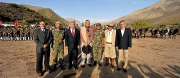 Fuerte sentimiento patrio en el acto de Achupallas Fuerte sentimiento patrio en el acto de Achupallas