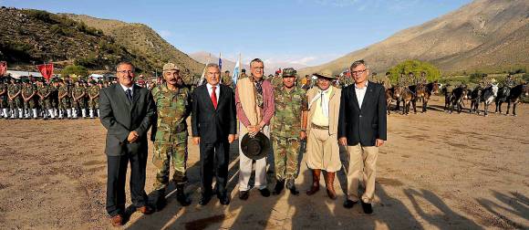Fuerte sentimiento patrio en el acto de Achupallas Fuerte sentimiento patrio en el acto de Achupallas