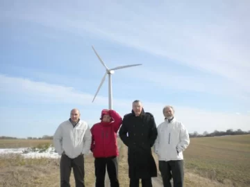 Energía eólica: Gioja visitó la fábrica Vestas en Dinamarca Energía eólica: Gioja visitó la fábrica Vestas en Dinamarca