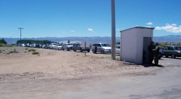 Menos tránsito por Agua Negra luego del terremoto Menos tránsito por Agua Negra luego del terremoto
