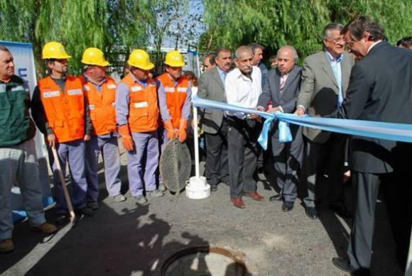 Inauguraciones de obra cloacal Inauguraciones de obra cloacal