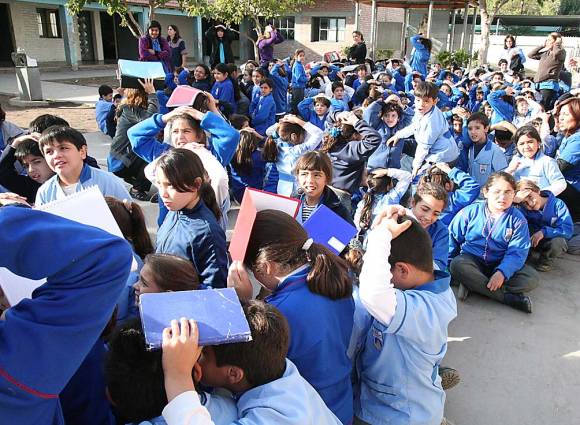 El simulacro que tomó por sorpresa a todo el colegio El simulacro que tomó por sorpresa a todo el colegio