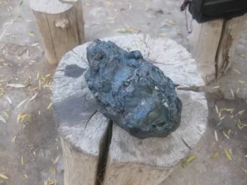 Encontraron un posible meteorito en Calingasta Encontraron un posible meteorito en Calingasta