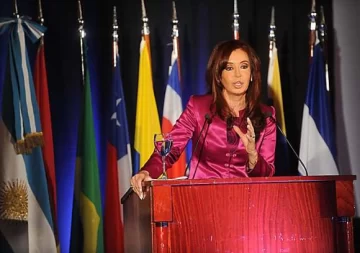 Cristina viajó a Madrid