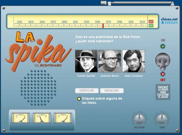 Chicos.net y sus juegos del Bicentenario Chicos.net y sus juegos del Bicentenario
