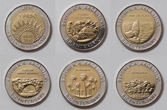 Ya circulan en la provincia las “monedas del Bicentenario” Ya circulan en la provincia las “monedas del Bicentenario”