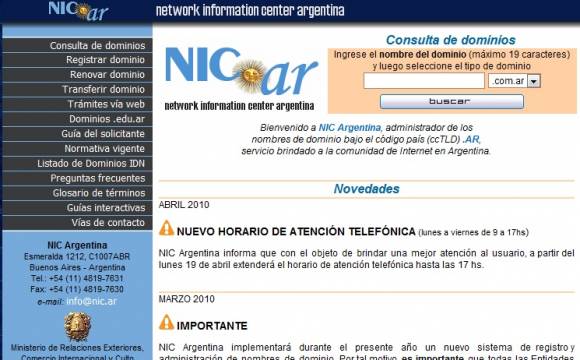 Almacenando y nombrando sitios Web gratis