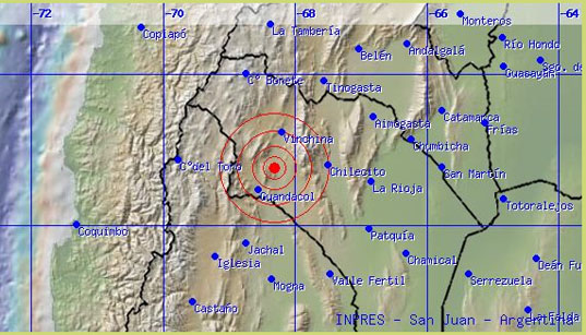 Tembló en La Rioja Tembló en La Rioja