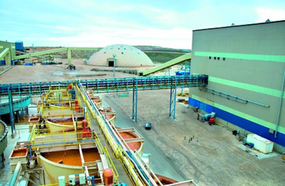 La mina que se abastece de agua subterránea La mina que se abastece de agua subterránea