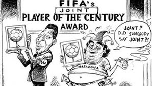 Un diario inglés describe a Maradona Un diario inglés describe a Maradona