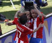 Paraguay venció a Eslovaquia y quedó como líder del grupo F Paraguay venció a Eslovaquia y quedó como líder del grupo F