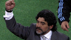 Maradona: “Me gustó la contundencia del equipo” Maradona: “Me gustó la contundencia del equipo”