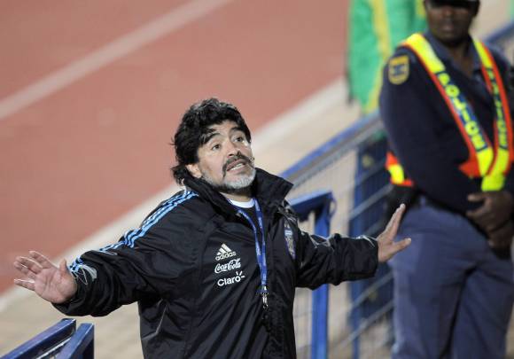 Maradona develaría hoy las incógnitas del equipo Maradona develaría hoy las incógnitas del equipo