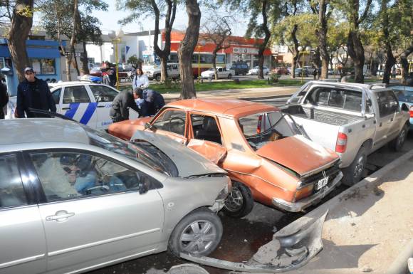 Choque múltiple Choque múltiple